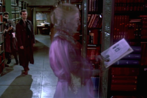 scary library ghost ghostbusters